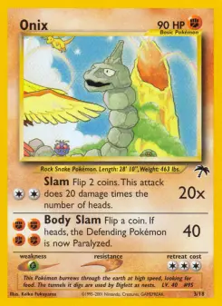 Pokémon-Karte Onix 003/018