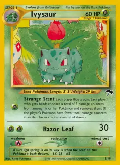 Pokémon-Karte Ivysaur 005/018