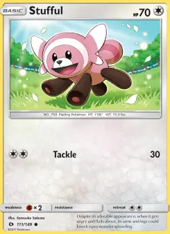 Pokémon-Karte Stufful 111/149