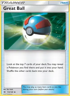Pokémon-Karte Great Ball 119/149