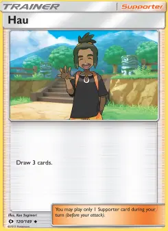 Pokémon-Karte Hau 120/149