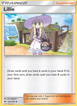 Pokémon-Karte Lillie 122/149