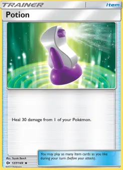 Pokémon-Karte Potion 127/149