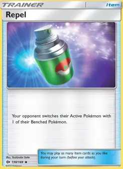 Pokémon-Karte Repel 130/149