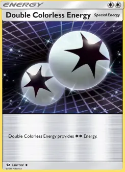Pokémon-Karte Double Colorless Energy 136/149