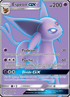 Pokémon-Karte Espeon GX 140/149