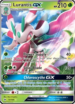 Pokémon-Karte Lurantis GX 015/149