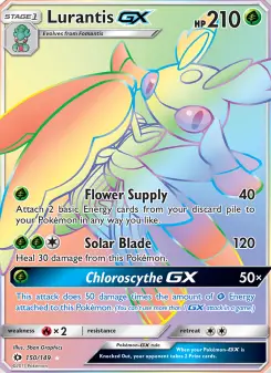 Pokémon-Karte Lurantis GX 150/149