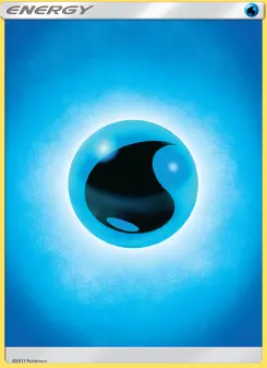 Pokémon-Karte Water Energy 166/149