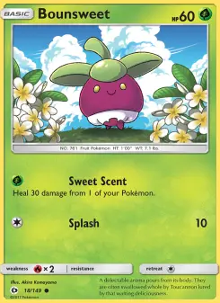 Pokémon-Karte Bounsweet 018/149