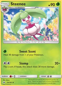 Pokémon-Karte Steenee 019/149