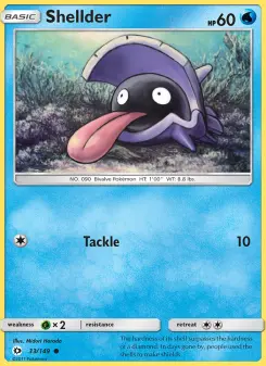 Pokémon-Karte Shellder 033/149