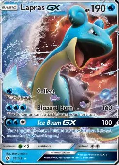 Pokémon-Karte Lapras GX 035/149