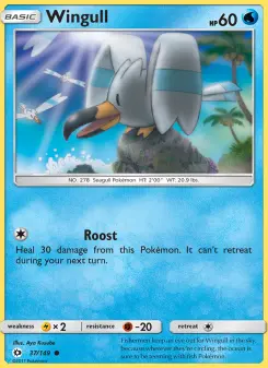 Pokémon-Karte Wingull 037/149