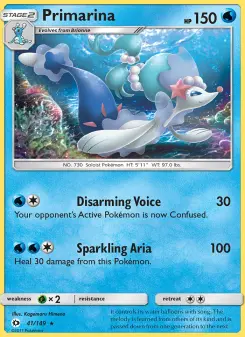 Pokémon-Karte Primarina 041/149