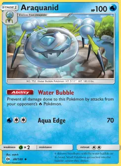 Pokémon-Karte Araquanid 046/149