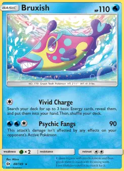 Pokémon-Karte Bruxish 048/149