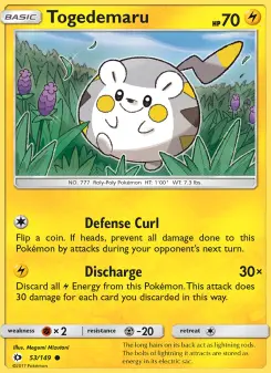 Pokémon-Karte Togedemaru 053/149