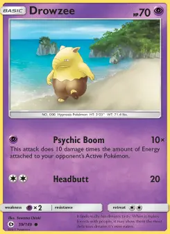 Pokémon-Karte Drowzee 059/149
