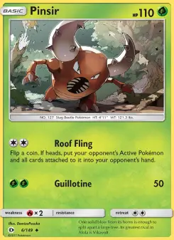 Pokémon-Karte Pinsir 006/149