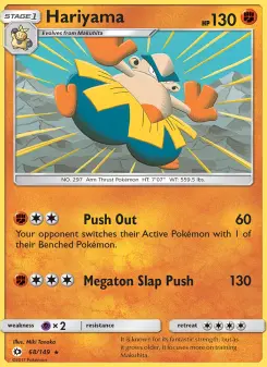 Pokémon-Karte Hariyama 068/149
