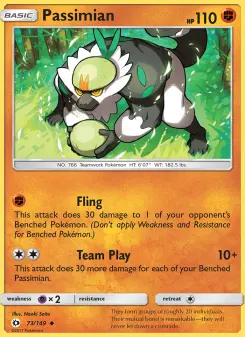 Pokémon-Karte Passimian 073/149
