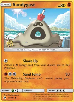 Pokémon-Karte Sandygast 074/149
