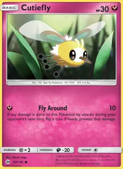 Pokémon-Karte Cutiefly 092/149