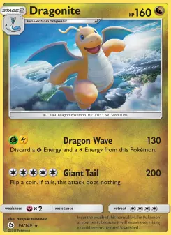 Pokémon-Karte Dragonite 096/149