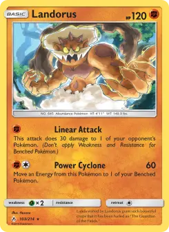 Pokémon-Karte Landorus 103/214