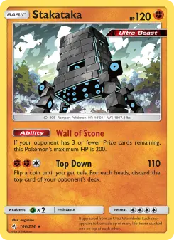 Pokémon-Karte Stakataka 106/214