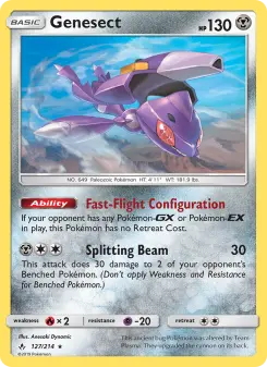 Pokémon-Karte Genesect 127/214