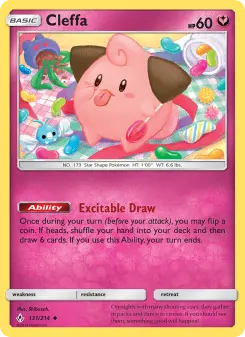 Pokémon-Karte Cleffa 131/214