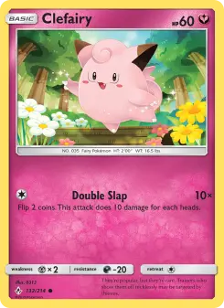 Pokémon-Karte Clefairy 132/214