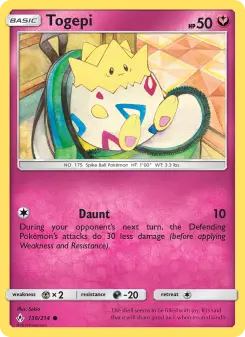 Pokémon-Karte Togepi 136/214