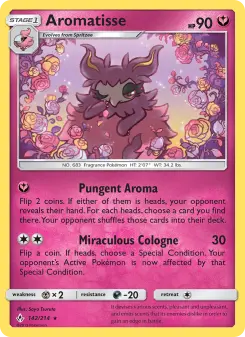 Pokémon-Karte Aromatisse 142/214