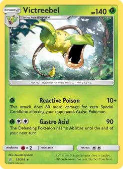 Pokémon-Karte Victreebel 015/214