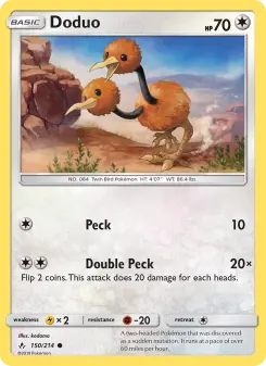 Pokémon-Karte Doduo 150/214