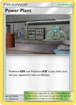 Pokémon-Karte Power Plant 183/214
