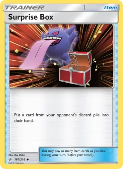 Pokémon-Karte Surprise Box 187/214