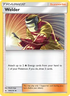 Pokémon-Karte Welder 189/214