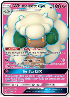 Pokémon-Karte Whimsicott GX 206/214