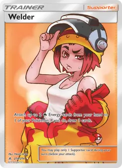 Pokémon-Karte Welder 214/214