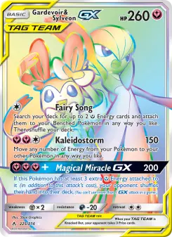 Pokémon-Karte Gardevoir & Sylveon GX 225/214