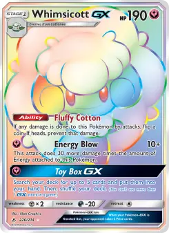 Pokémon-Karte Whimsicott GX 226/214