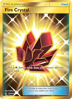 Pokémon-Karte Fire Crystal 231/214