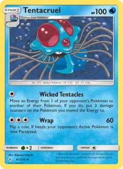 Pokémon-Karte Tentacruel 041/214