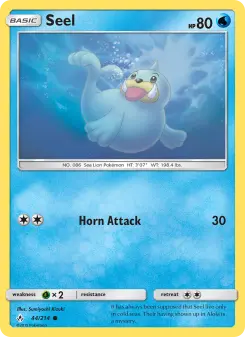 Pokémon-Karte Seel 044/214