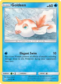 Pokémon-Karte Goldeen 048/214