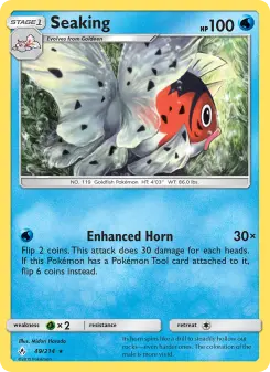 Pokémon-Karte Seaking 049/214